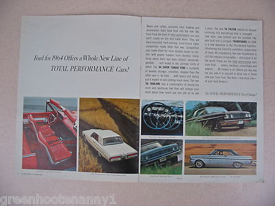 1964 Ford Brochure | eBay