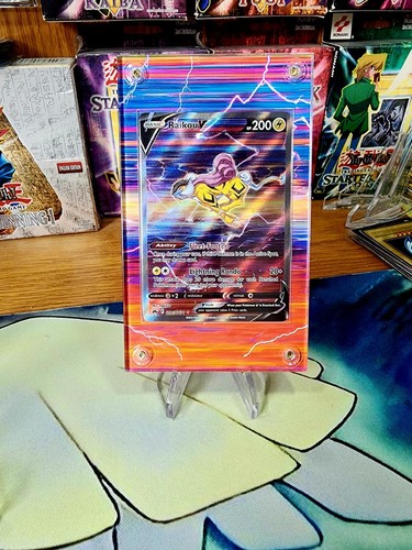 Pokemon Suicune Entei Raikou V GG38 GG36 GG41Crown Zenith Custom Display Case - Picture 7 of 9