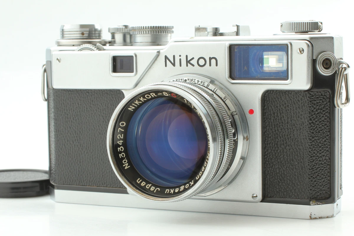 Tested [N MINT] Nikon S4 Rangefinder Camera + Nikkor H 50mm 5cm f/1.4 Lens  JAPAN