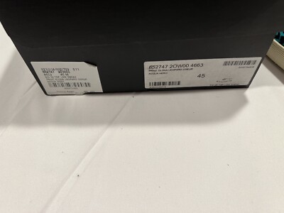 Saint Laurent Mens Embroidered Low Top Sneakers In Canvas. 45/11.5