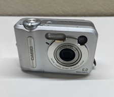 Casio Qv-R62 Used Silver Digital Camera 6 Mega Pixels PARTS ONLY