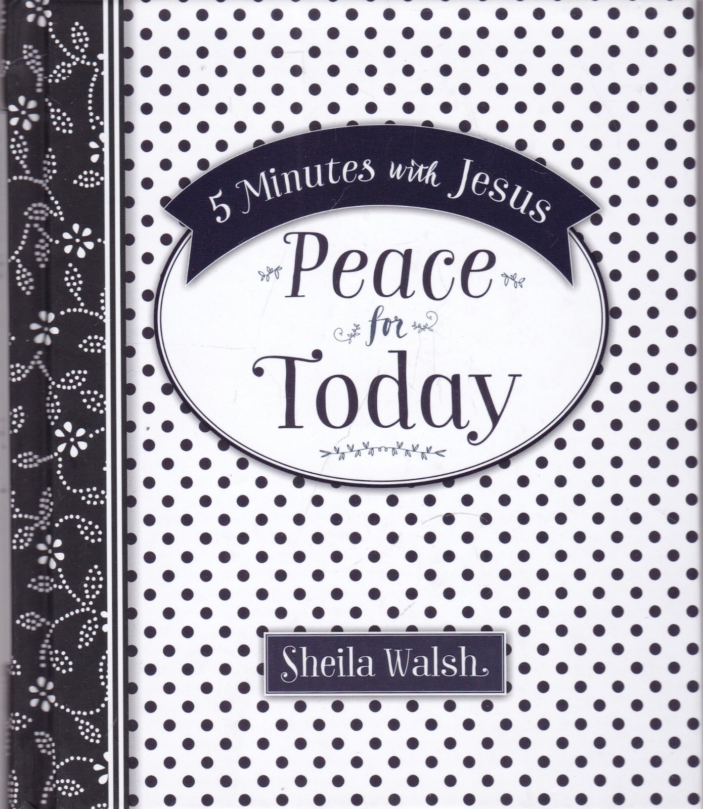 5 Minutes with Jesus: Peace for Today by Sheila Walsh (Hardcover) Book Gift New