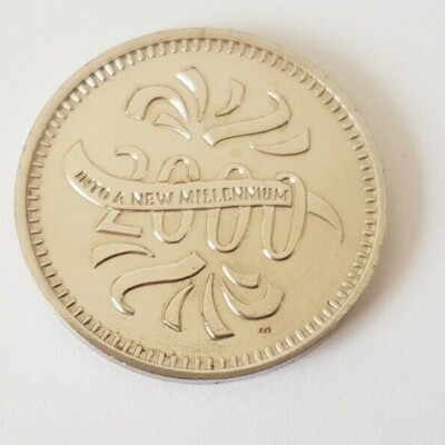 Albert Einstein ~ Into a New Millennium ~ Makers Of The Millenium ~ Münze / Medaille