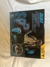 Y-volution Neon Street Rollers Light Up Wheels Adjustable strap in Skates Blue