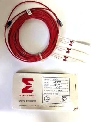 3090C Low Noise, High Impedance, Accelerometer Cable Assembly 240'', 2 Each