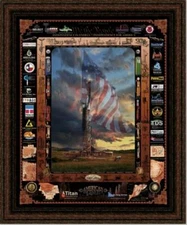 American Ingenuity | Framed Oil and Gas Print Handsigned by Gary Crouch
