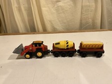 Wooden Jack with Dumper and Cement Mixer for Thomas and Friends Wooden