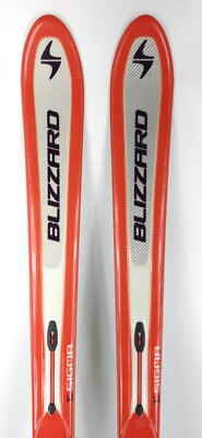 Blizzard E Sigma 6.8 TI 170cm Skis w/ Marker Titanium 1200