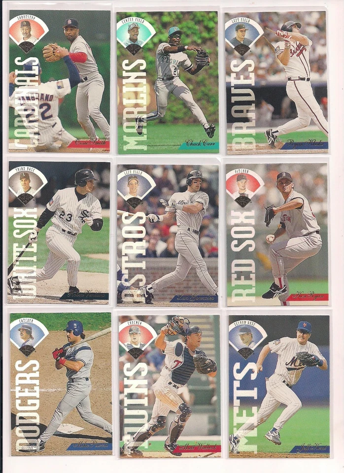1995 Donruss Leaf Baseball Cards / You Choose From List (CHOICE) #s 201 - 400 - Image 2 of 3