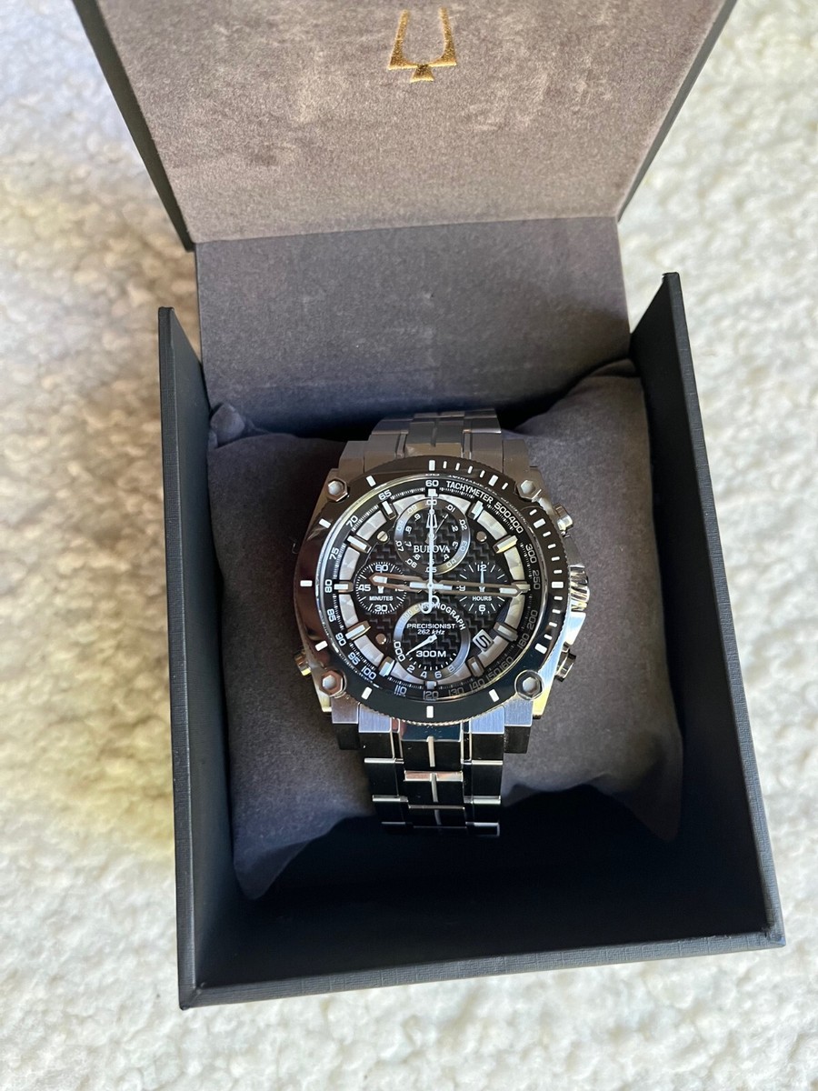 【BLOVA】PRECISIONIST　メンズ　クオーツ　腕時計 Amazon.com: Bulova Men's Precisionist Stainless Steel 8-Hand