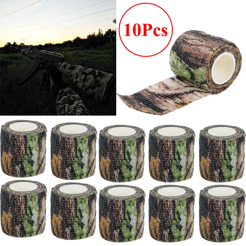 Ruban Adhésif Camouflage Namvo - Autocollant Non-tissé - 4.5 Pouces - Chasse