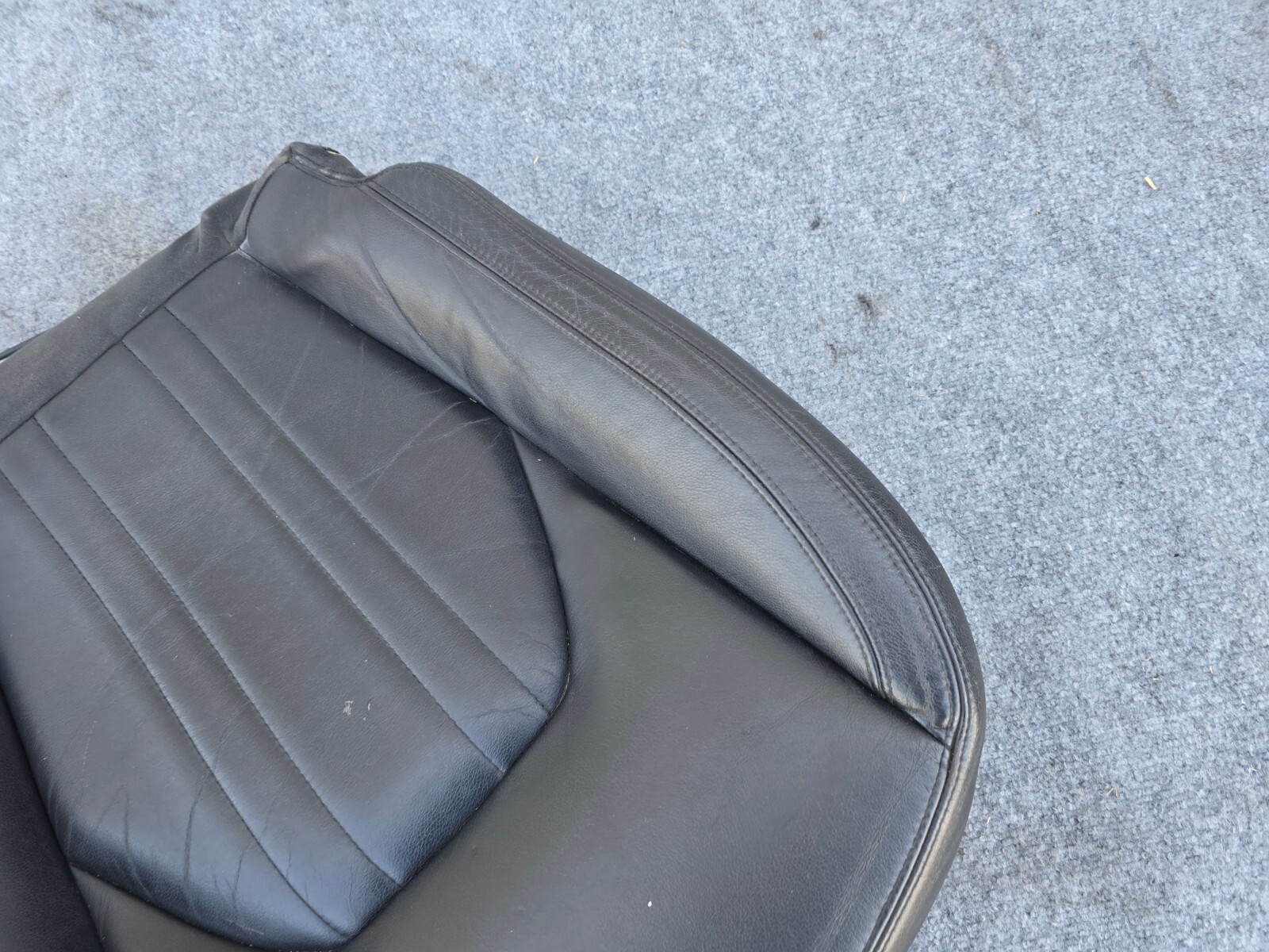 LEFT FRONT SEAT BOTTOM LEATHER CUSHION 74K 14-19 MASERATI GHIBLI S QUATTROPORTE