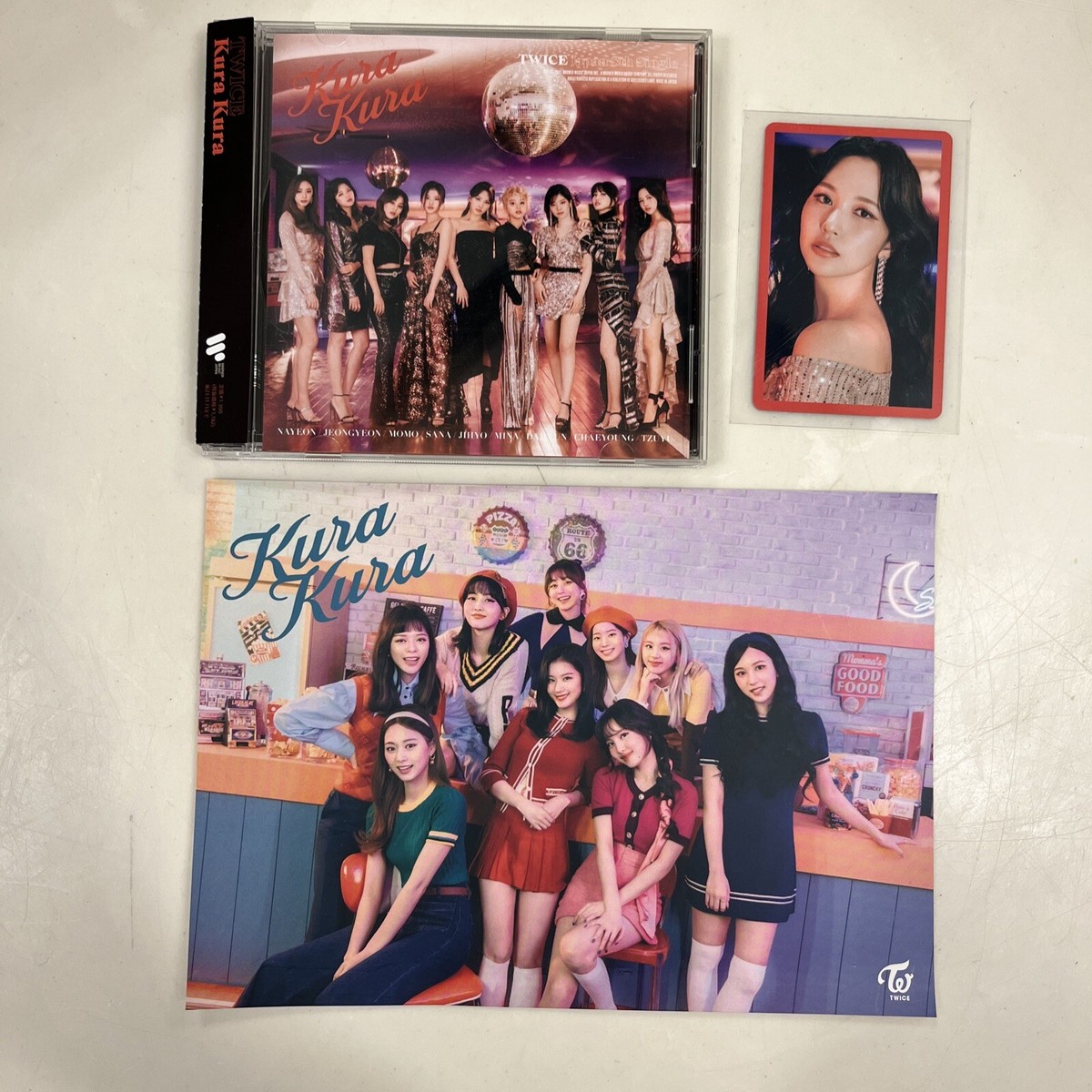 Twice Kura Kura Japanese Album CD + PhotoCard | eBay