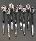 Summer Song by Lunt Sterling Silver set of 8 Iced Teaspoons 7 3/8"