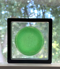 93g GENUINE HUGE 93g Surf Tumbled FORMOSA SEAGLASS 2.38" x .74" collector item