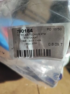 Filtre A Air Tecnium 790164 KTMKTM SX/EXC1998-2003 1 hole85cc 2004 - Photo 1/4