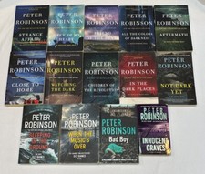 Lot Of 14 Peter Robinson DCI Inspector Banks Paperback Mystery Books