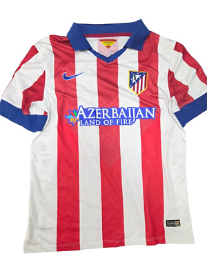 NIKE Dri-Fit Soccer Athletico Madrid Jersey #19 Torres in Red & White Size S