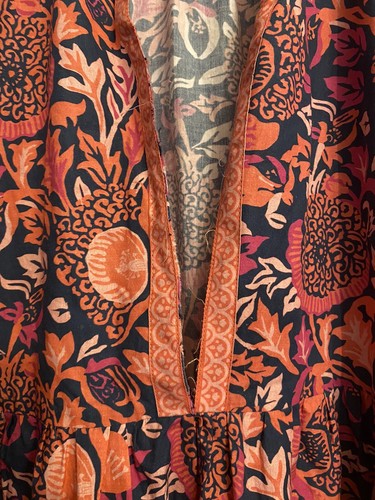 La Plage Maye Pintuck Dress Floral Multicolor Size Small Please Read - Picture 5 of 7