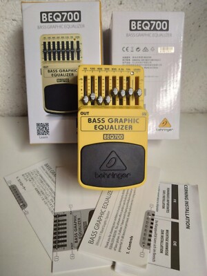 Behringer BEQ700 Ultimativer 7-Band-Grafik-Equalizer Boden Effektgerät