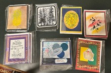 12 Handmade Blank Note Cards with Envelopes - Various Designs