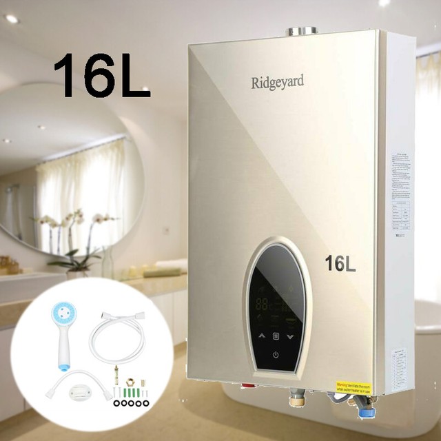 Eternal Natural Gas Tankless Hot Water Heater Model GU145 eBay