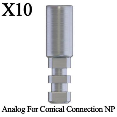 #ad #ad 10x Dental Lab Analog For Conical Connection Narrow Platform Fixture Prosthetic $65.00