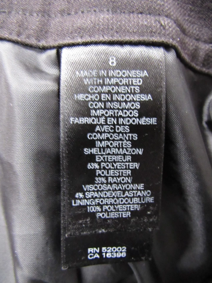 Falda lápiz Axcess True negra talla 8 Foto 4 de 4