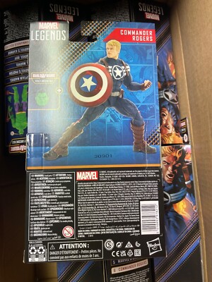 Figurine Marvel Legends Commander Rogers, Série Totally Awesome Hulk, Hasbro
