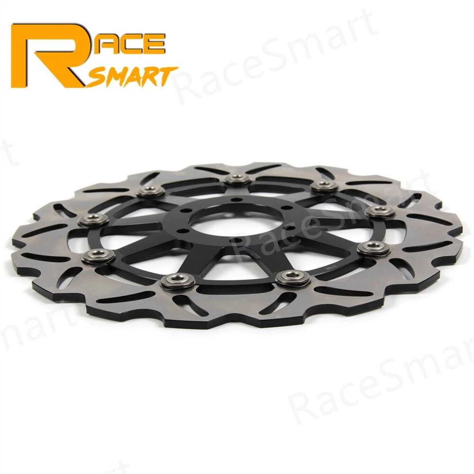 Rotores de disco de freno delanteros para Yamaha FJ1200 1988 - 1996 XJR400 TRX850 1995 - 2000 Foto 4 de 4