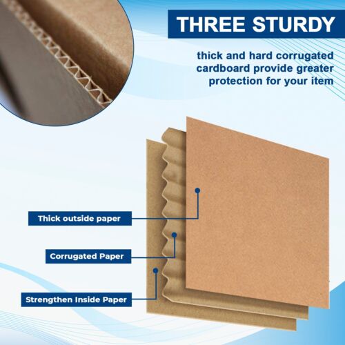 SINGLE WALL CARDBOARD BOXES SMALL MEDIUM LARGE PARCEL SIZE - Picture 4 of 28