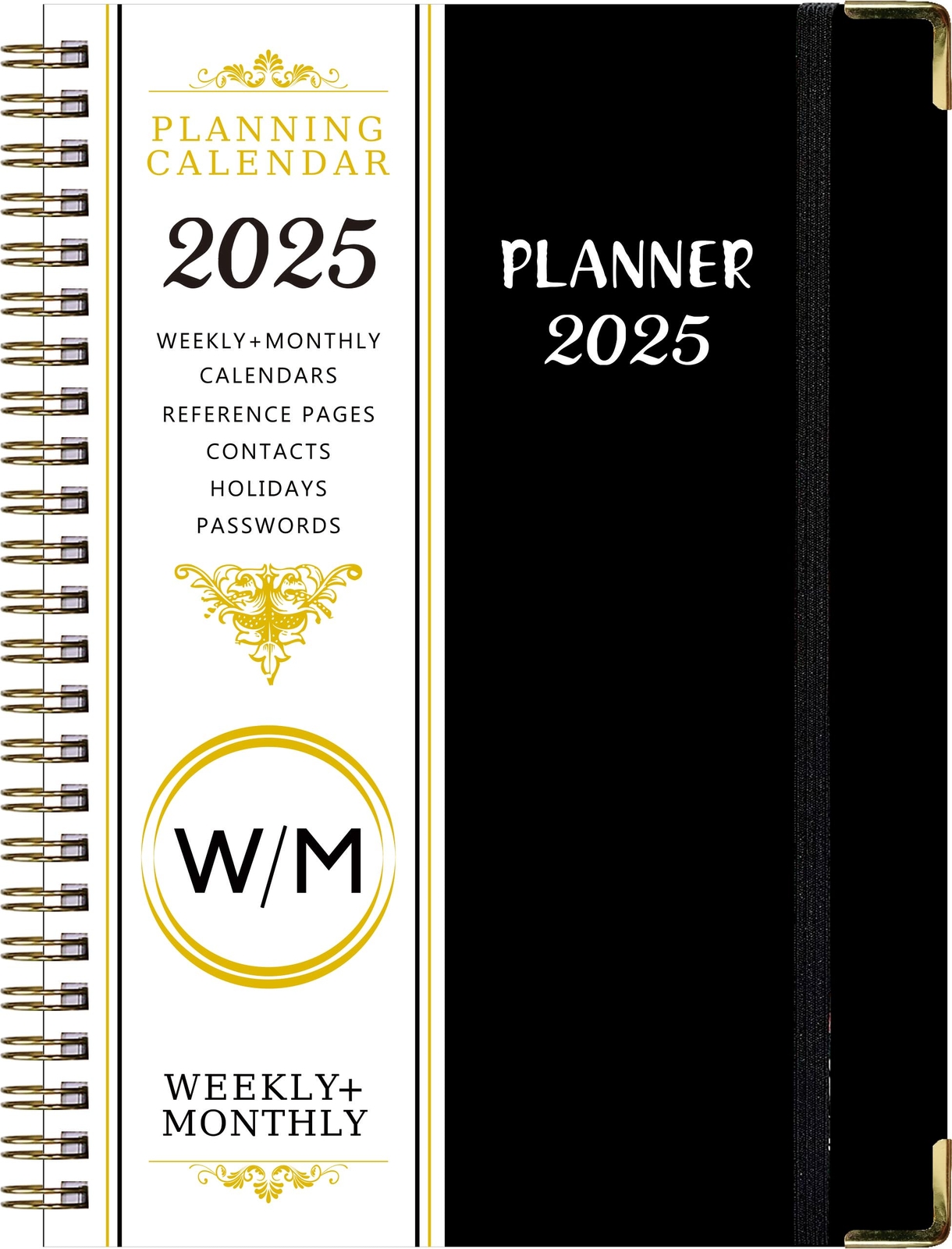 2025 Planner - 2025 Weekly Monthly Planner from January 2025 - December 2025 ...