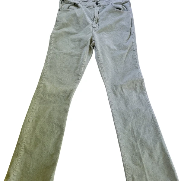 Pantalones acampanados de pana para mujer Z. Cavaricci talla 12 mezcla de algodón elástico #3433 Foto 3 de 4