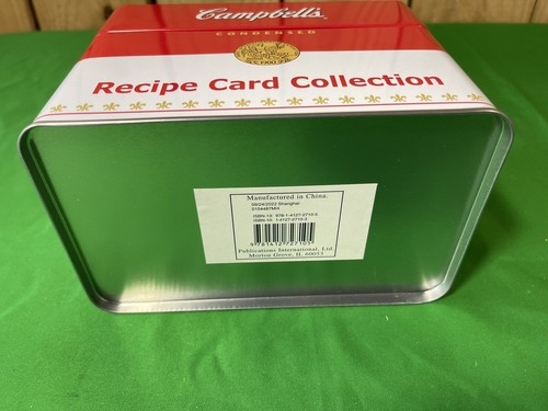 Campbell's Recipe Card Collection Metal Tin Dividers With Recipe Collection 2022 - Picture 3 of 10