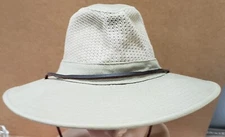 DORFMAN PACIFIC CO AUTHENTIC HEADWEAR~OUTDOOR, VENTED, SUN PROTECTION~TWILL~M