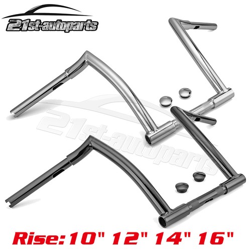 Chizeled 10" 12" 14" 16" Ape Bars Handlebar For Harley Road 