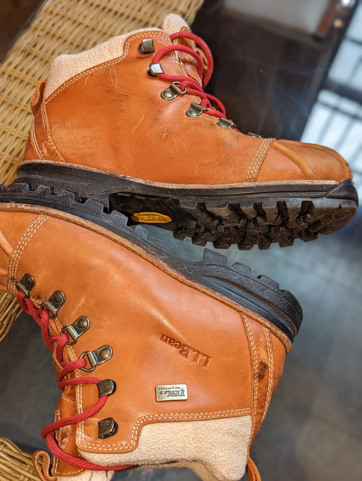 L.L. Bean Knife Edge Mount Katahdin Hiking Boots Wome… Gem