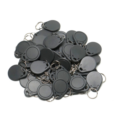 50pcs UID RFID 13.56mHz IC Tags Keyfob Proximity Chip Block 0 Sector Writable