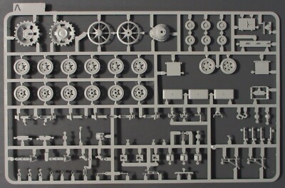 Takom 1/35th Scale Pz Kpfw III Ausf N - Parts Tree A from Kit No. 8005