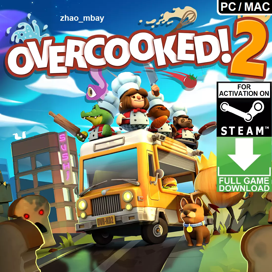 Overcooked! 2  Steam PC Game