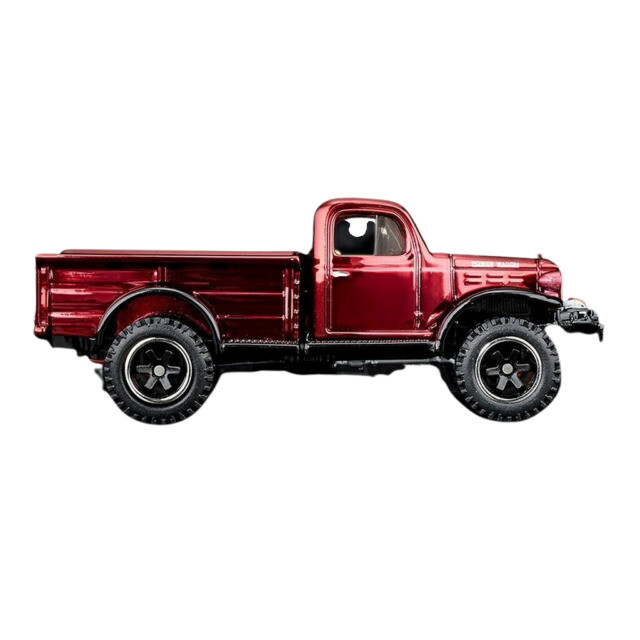Hot Wheels Dodge Power Wagon 1:64 Diecast Pickup Truck - Red