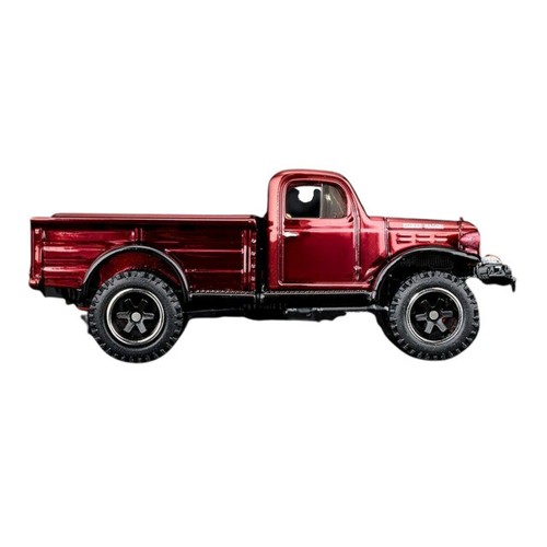 Hot Wheels Dodge Power Wagon 1:64 Diecast Pickup Truck - Red (GXJ19)