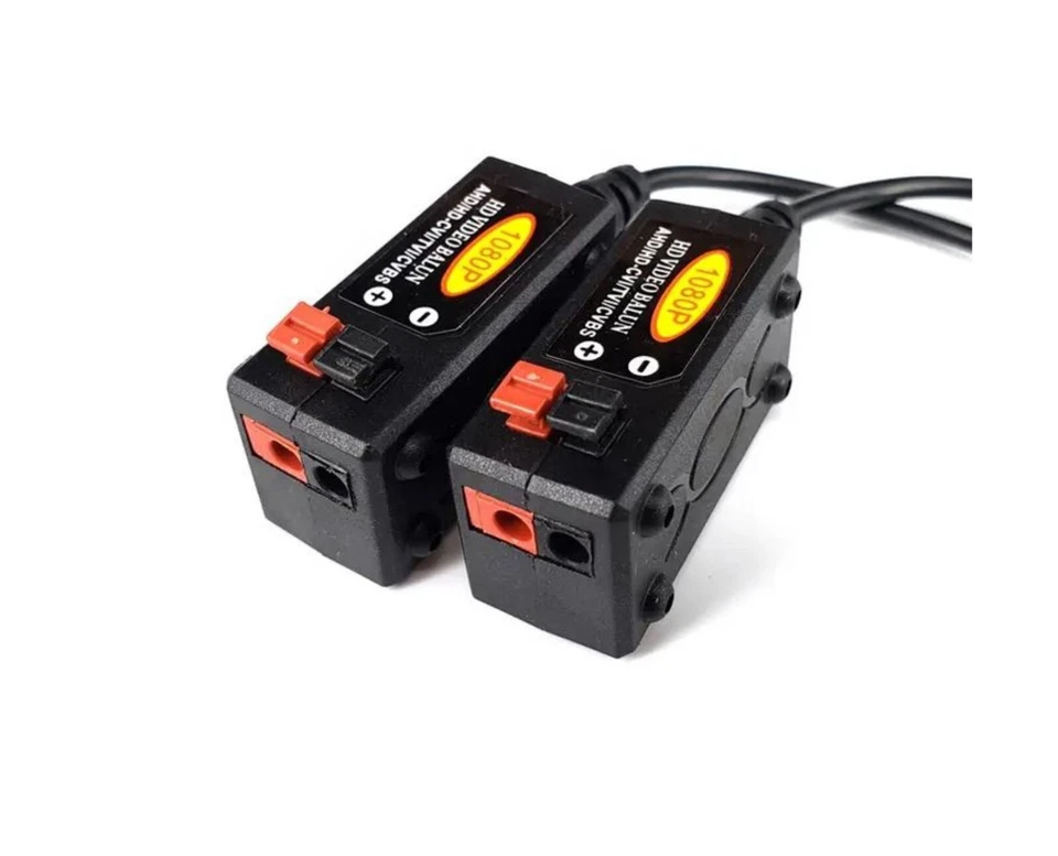 4 Pairs 5Mp 1080p 720p HD Video Balun CCTV UTP BNC to RJ45 Cat5 Cat6 - Image 2 of 4