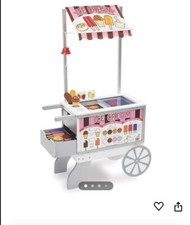 Melissa Doug Wooden Snacks and Sweets Food Cart
