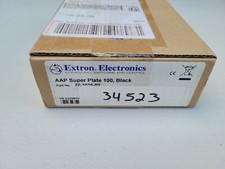 New in Box Extron Electronics AAP Super Plate 100 70-1076-02 HDMI VGA AUDIO DP