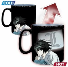 Death Note Shinigami Ryuk Light Heat Change Mug Cup Figure Stein 16 OZ Anime