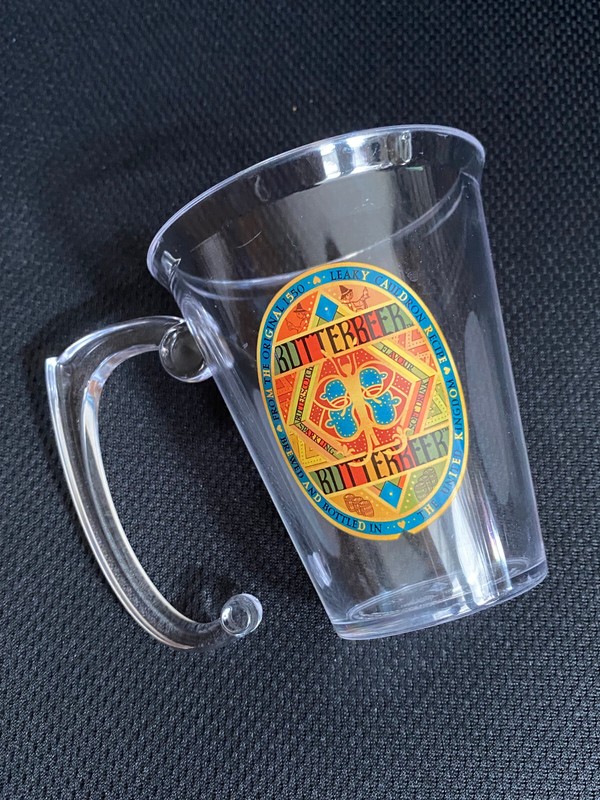 Harry Potter 2024 BUTTERBEER Plastic Souvenir Mug New York City Wizarding World