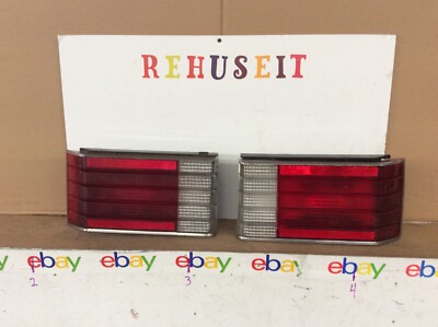 1983-1990 Dodge OMNI HORIZON  Mopar 4 dr TAIL LIGHTS LEFT RIGHT set OEM 