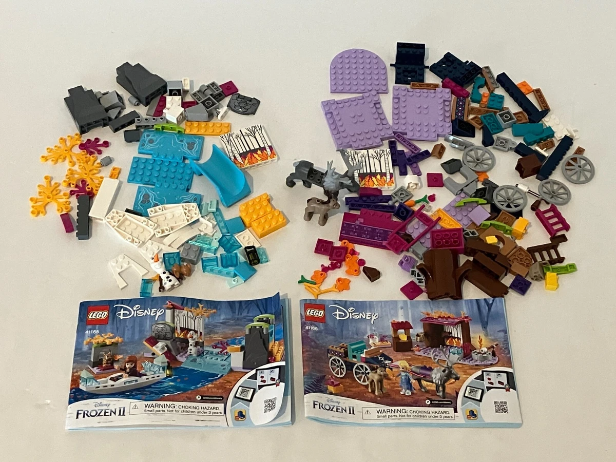 Lego Disney Frozen 41165 41166 Olaf Sven Instructions Replacement Parts Lot