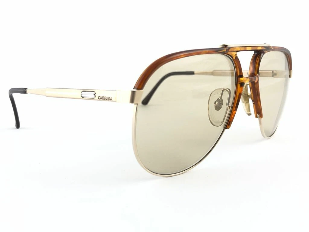 Brown top lens aviators
